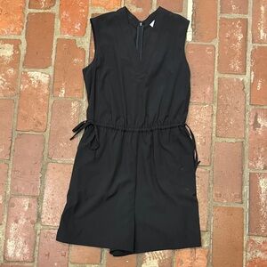 Calvin Klein Black Zip-Up Top